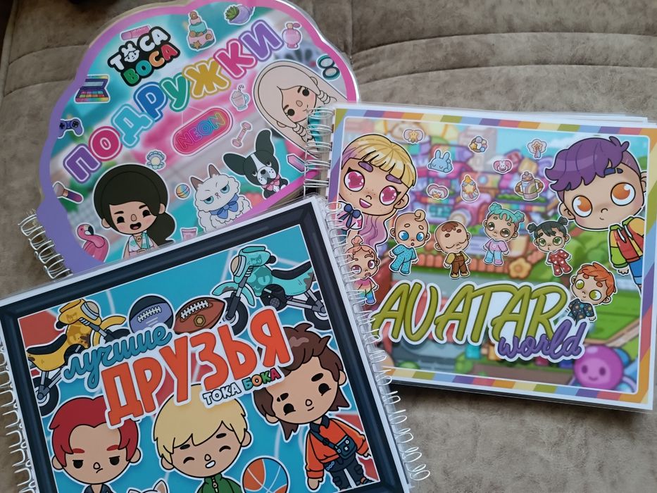 Книжки на липучках