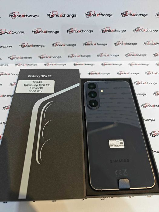 Samsung S26 FE Graphite 128/8GB NOU 53449