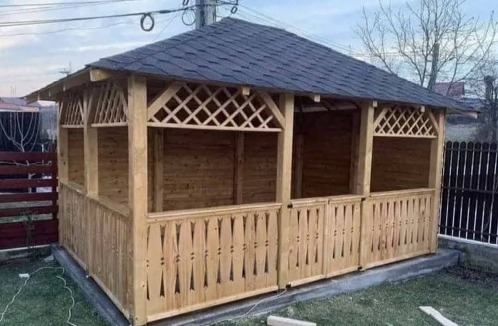 Foișoare și terase frumusețea de grădină