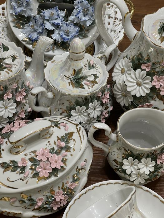 Чайный сервиз, форфор