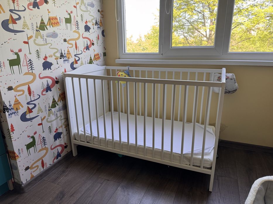 Бебешка кошара + матрак от мемори пяна