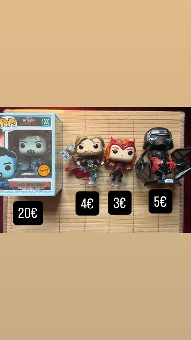 Anime фигурки и Funko Pop фигурки Star Wars,Marvel