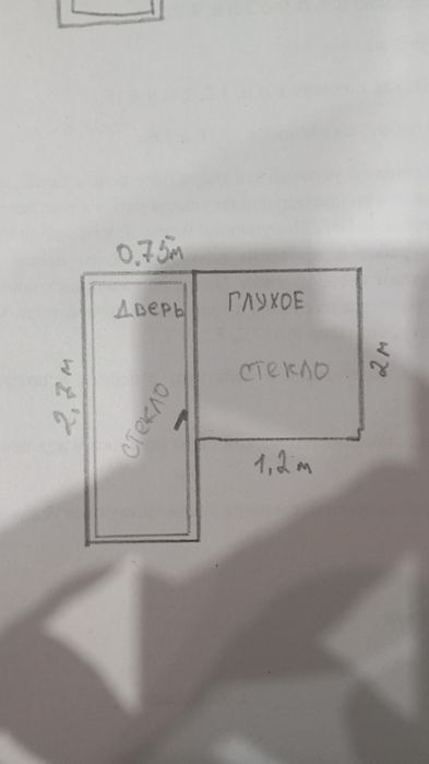 Продам дверь и окно пластик