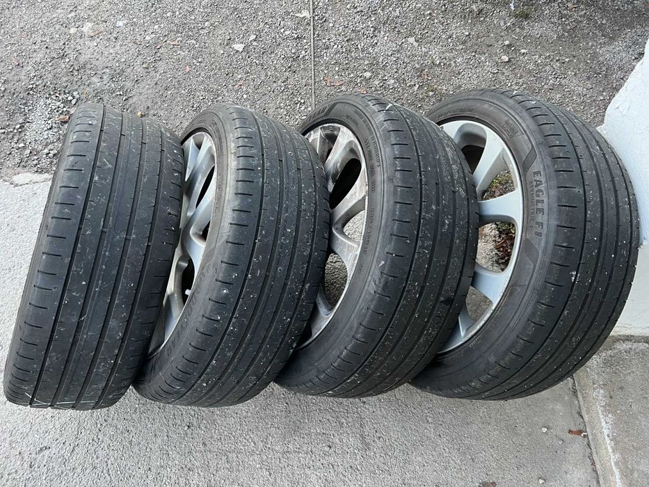 Гуми с джанти 225/45/18 7.5Jx18 ET60 от Мазда/Mazda 6 SPORT!