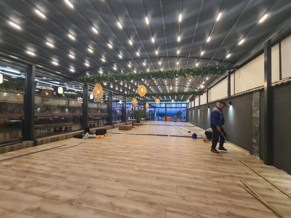 Pergole Retractabile Flat, Vault, Bioclimatice si Spline