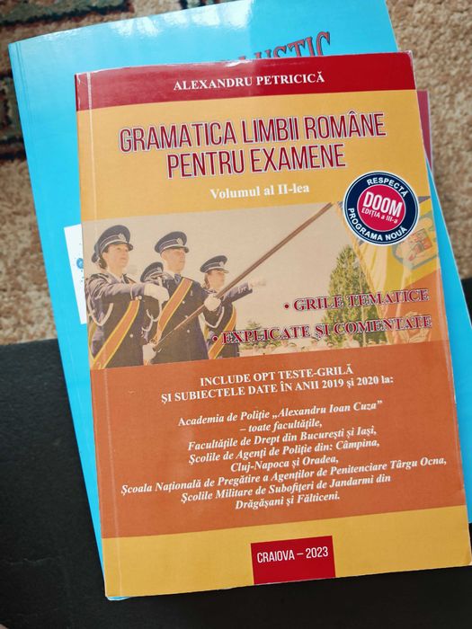 Carti admitere academia de politie