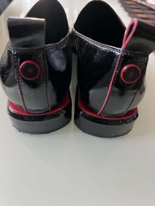 дамски  обувки, естествен лак , номер  36