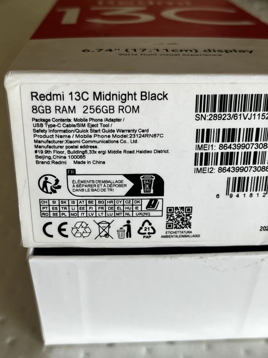 Redmi 13c 256gb