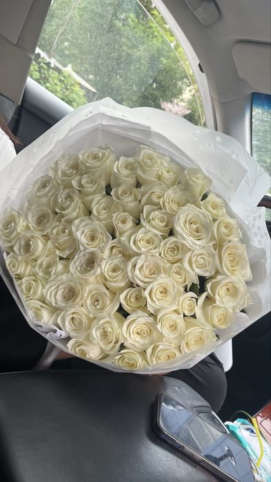 51 роза 30к ға дәл қазір келді