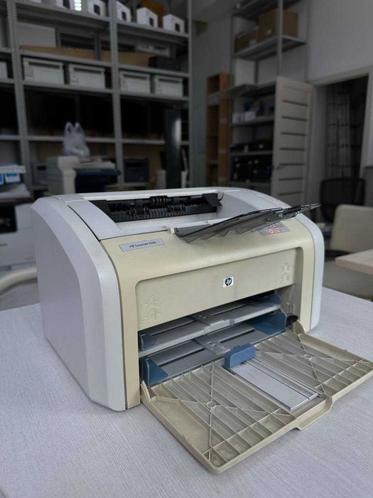 Принтер лазерный HP LaserJet 1018 А4, Ч/Б