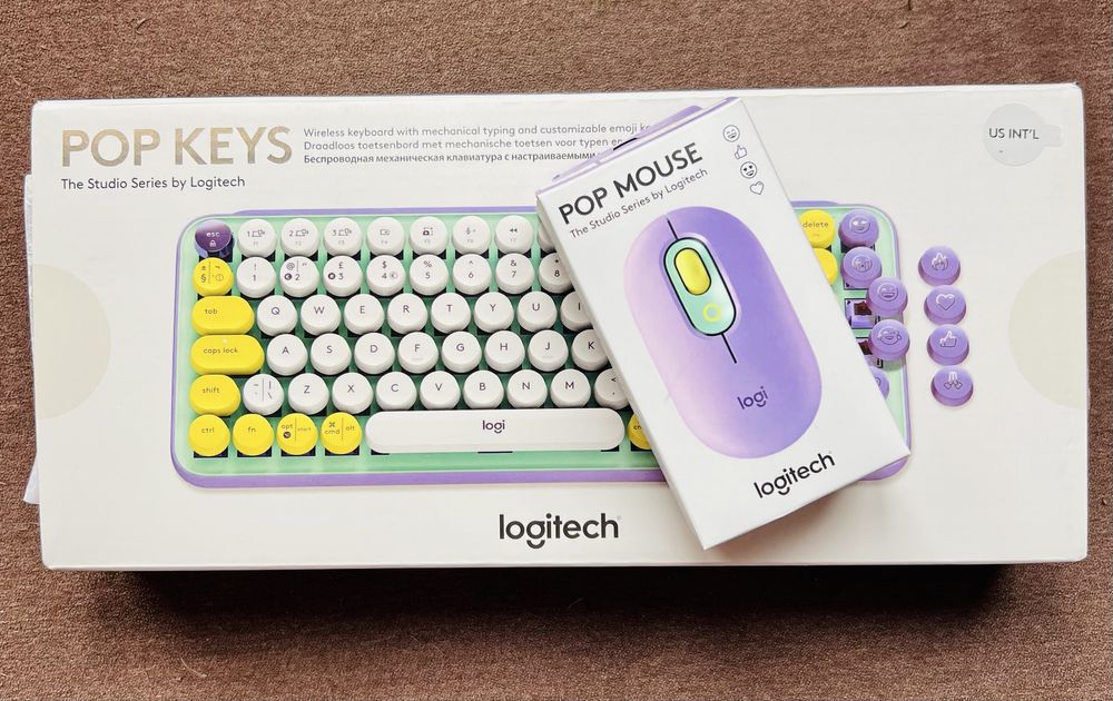 Logitech pop keys & mouse