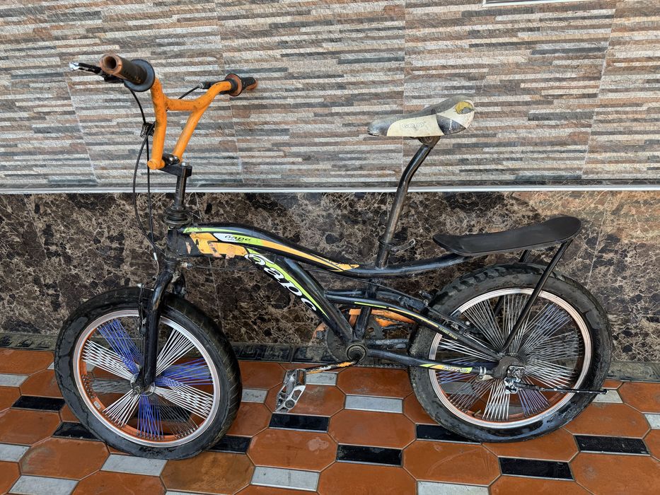 Велосипед барс оранжевый