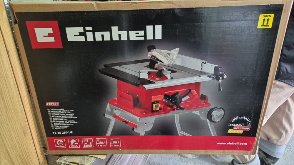 ferastrau circular cu masa einhell te-ts 250uf