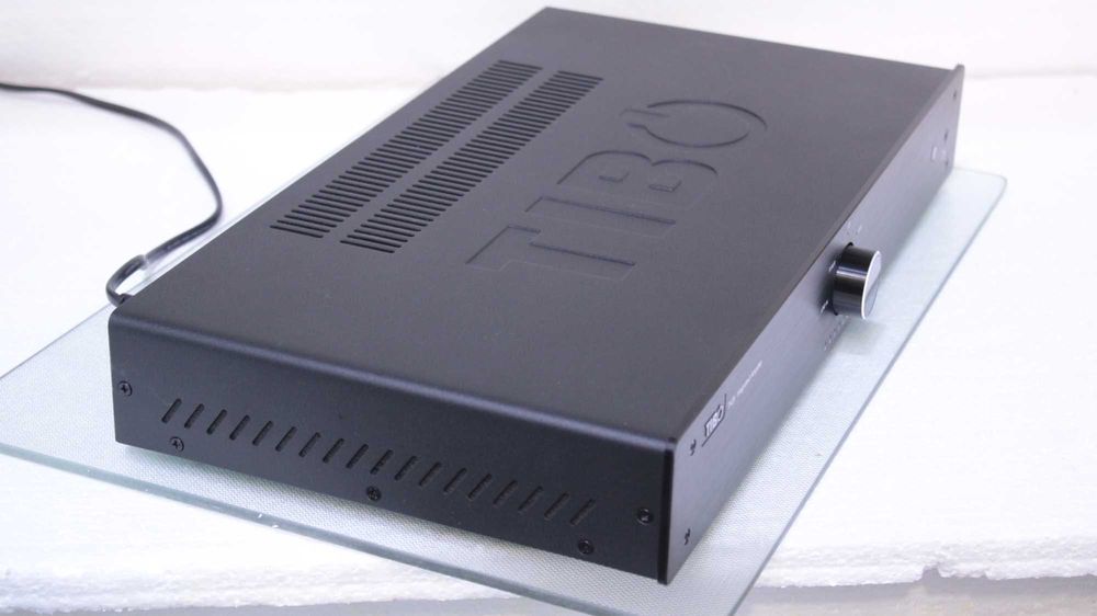 Amplificator integrat TIBO TI435 AMP, 2 x 50W RMS, Intrare Optică,