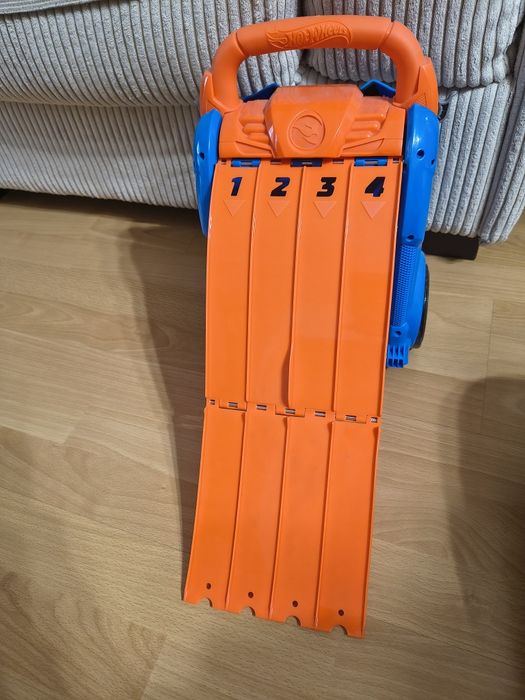 Cutie de Depozitare 2 in 1, Hot Wheels, Launcher and Race,