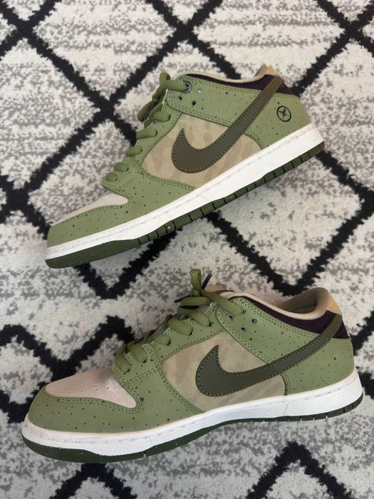 Nike SB Dunk Matcha Marime 43 Low Yuto Horigome Aproape Noi Fara Cutie
