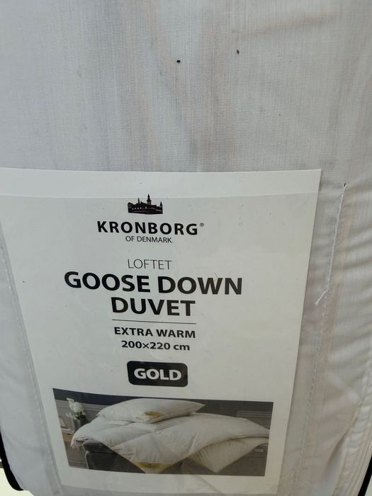 Plapumă puf gâscă 200x220 Kronborg Loftet Gold
