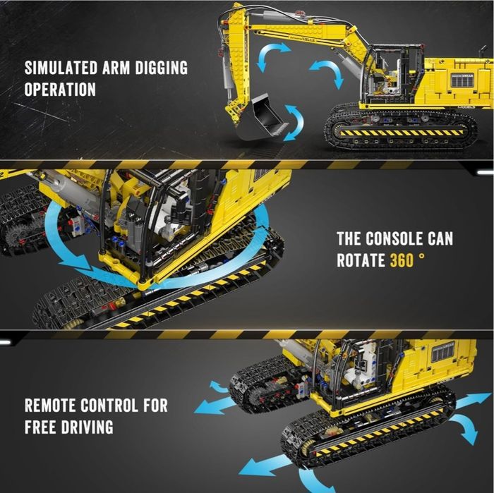 Багер Mould King RC управление Конструктор