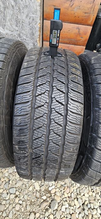 Jante cu anvelope Continental VanContactWinter 215/60 R17C 109/107 Ford Transit Custom 7jx17 5x160 ET.55 Senzori presiune