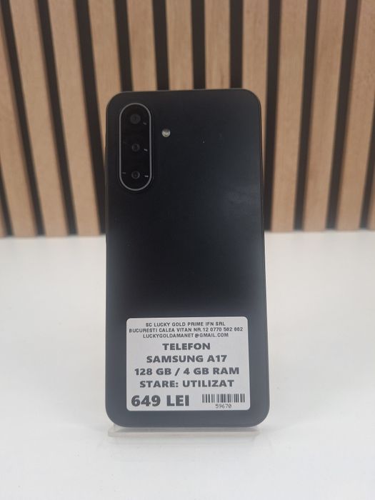 Samsung A17 / 128 GB / 4GB RAM / #59670