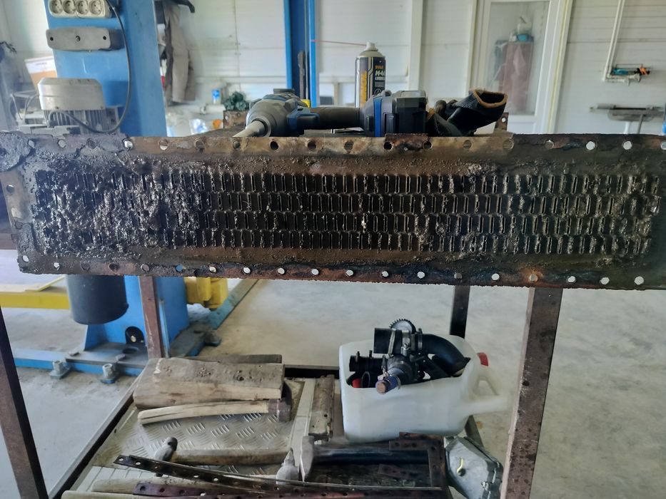 Промывка и чистка радиатора