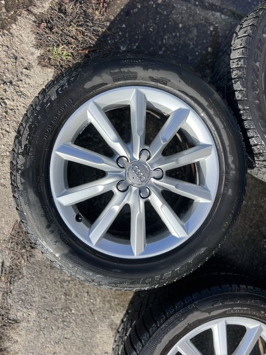 Джанти  AUDI Q3 със зимни гуми 225/55/17 Pirelli