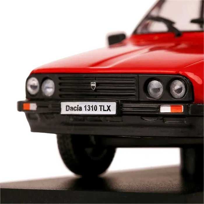 Lot 2 buc Macheta Dacia 1310 rosie, 1/43, colectia Masini de Legenda
