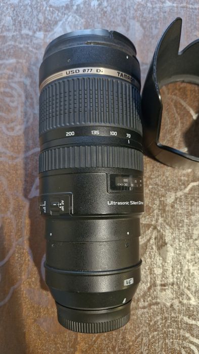 Обектив TAMRON 70-200, f 2,8
