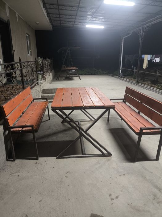 Стол стулья лофт стиль