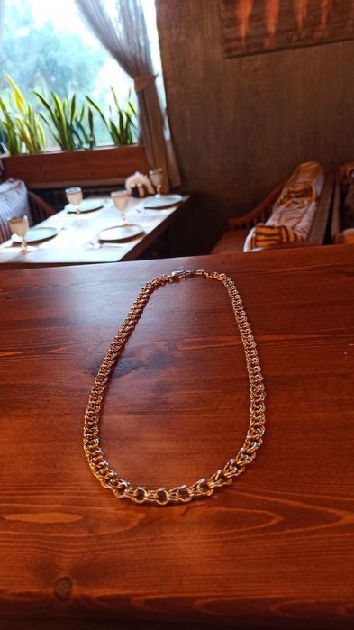 Серебро 925. Мужской браслет с цепочкой.