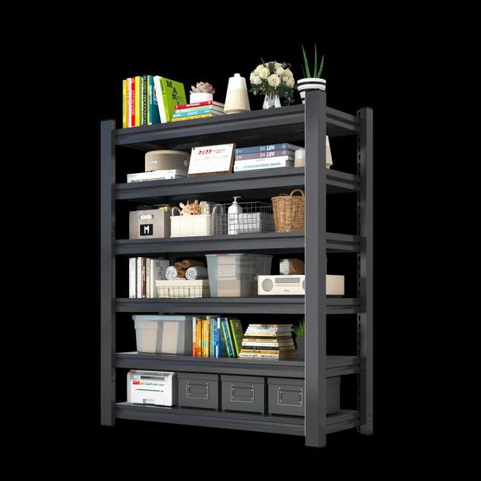 Kuchli stellaj – polkalar balandligi o‘zingizga moslanadi