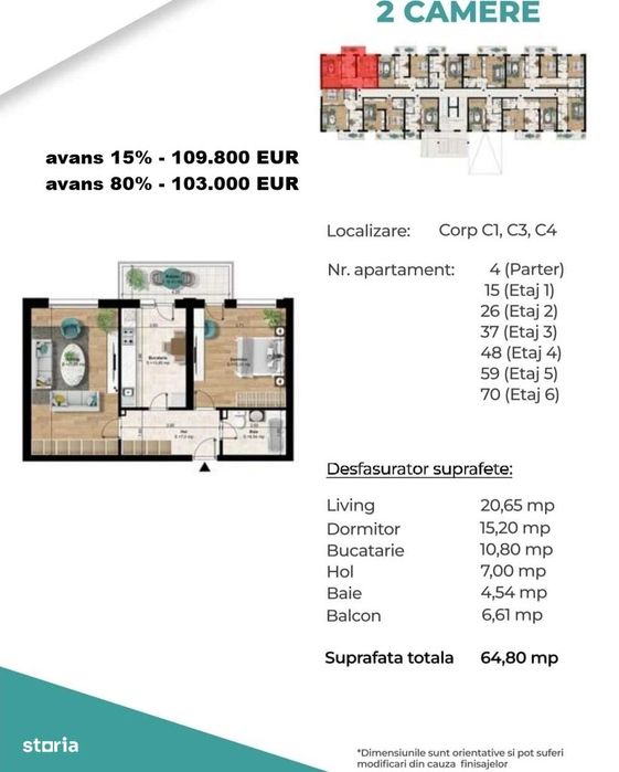 Garsoniera ideala pt investitie / Metrou Berceni 400m