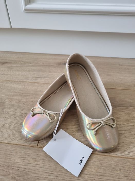 Детски официални обувки тип балеринки