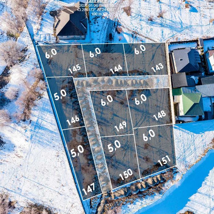 Талгар 9 — участки ИЖС в жилом районе