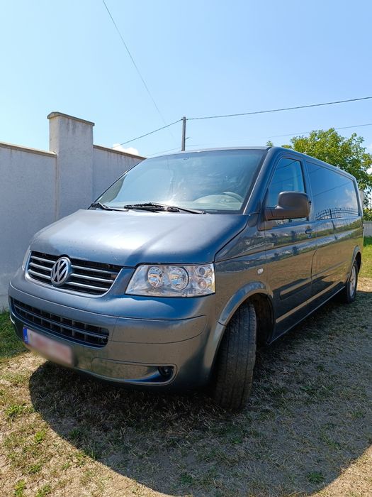VW T5 2.5 174cp, Lung, 5 locuri mixt, manuală 6 viteze, import Belgia