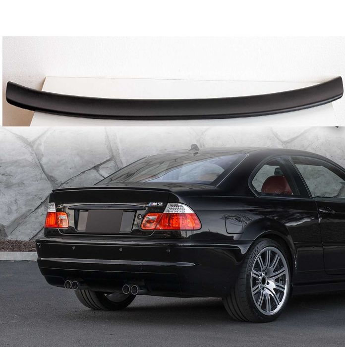 БМВ Е46 Купе Лип Спойлер BMW E46 Черен Мат Coupe Lip