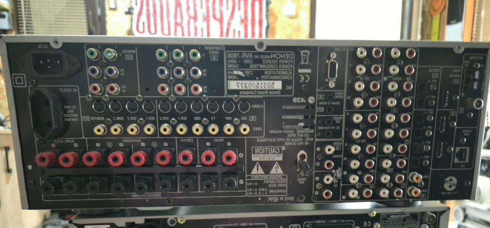 Denon AVR-3805 - 7.1 Ch. 160W HD