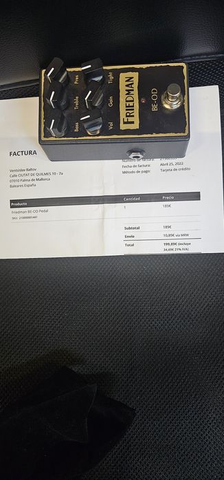 Ефект за китара-Friedman BE-OD