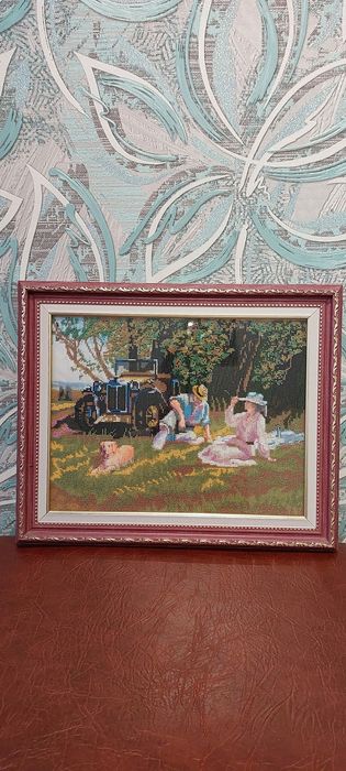 Картина, вышитая бисером