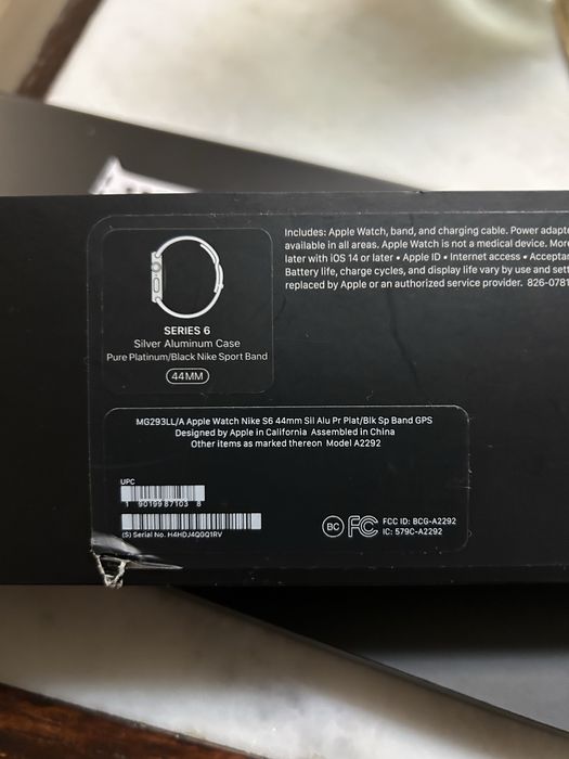 Apple watch nike S6 44mm