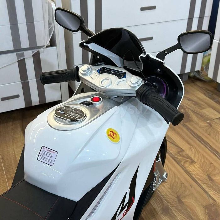 Детский мотоцикл Kawasaki Ninja 900S 12V с музыкой Bluetooth до 70кг