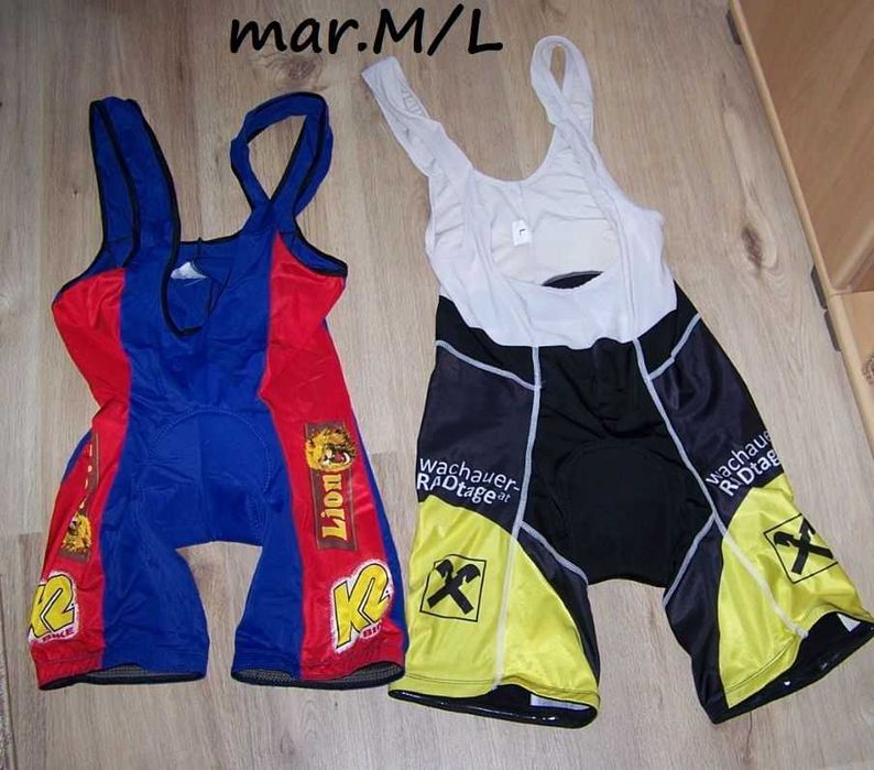 Pantaloni ciclism cu bretele mar.S-M si M/L