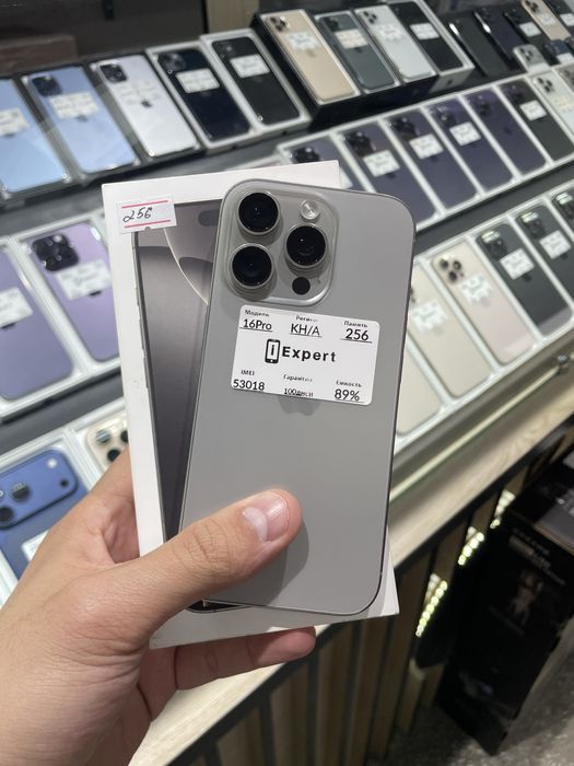 iPhone 16 pro 256 89%