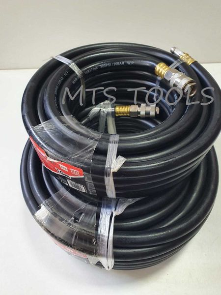 Furtun din cauciuc ranforsat pentru aer comprimat 17x10mm 10m 20m