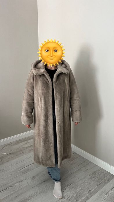 Шуба норкавая + шапка