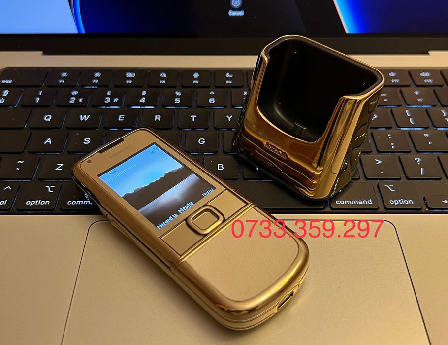 Nokia 8800 ARTE Gold Edition CA NOU ! RARITATE ! Telefon colectie