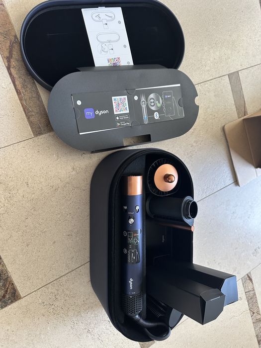 Dyson Airwrap id™ - Straight+Wavy (Prussian blue/Rich copper)
