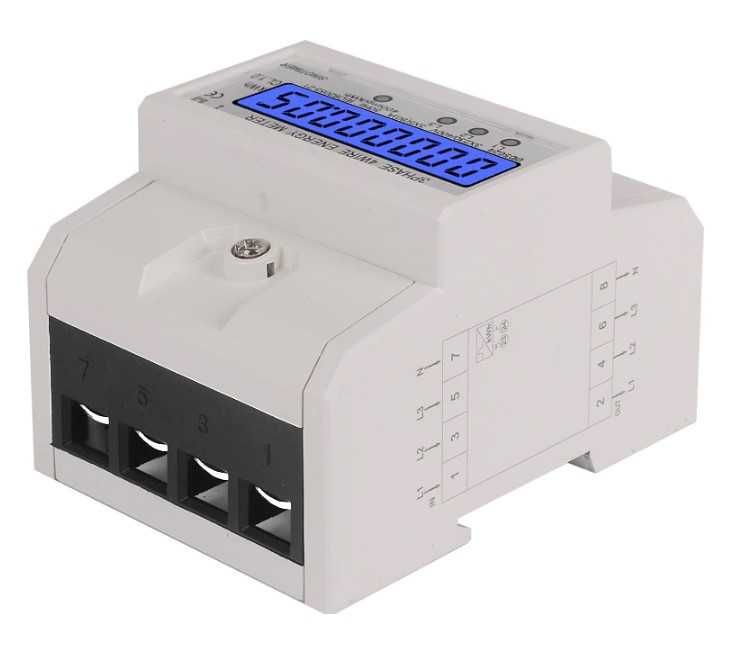 Трифазен електромер цифров 3 х 220 / 380V една тарифа