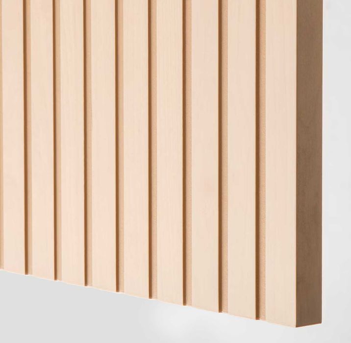 3 uși IKEA BJÖRKÖVIKEN 60x38 cm – furnir mesteacăn front usa sertar