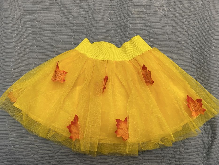 Юбка и корона для осеннего бала